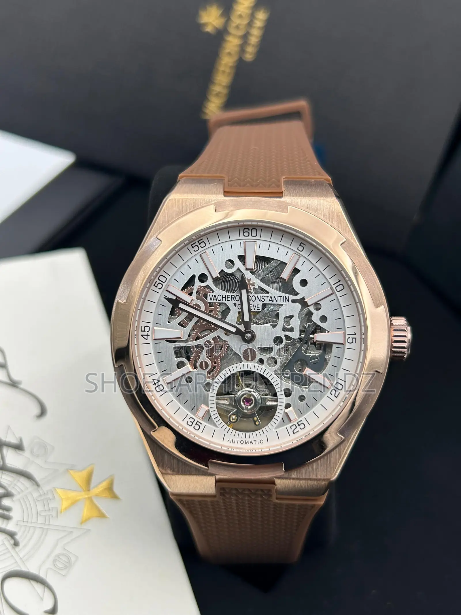 Men Vacheron Constantin Chain and Rubber Strap Watches