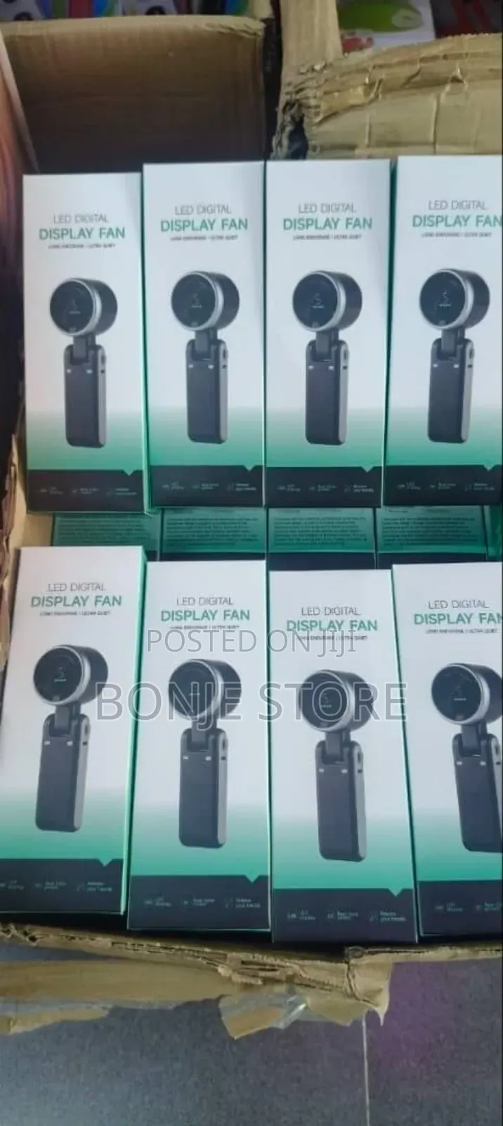 Led Digital Display Fan