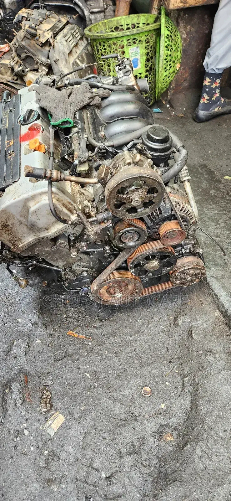 Complete Engine and Gearbox for Honda Cr_v 2003/2005 Model Direct