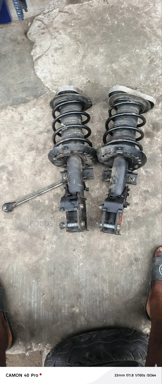 E350 2015 Model Complete Front Shock Manual Type