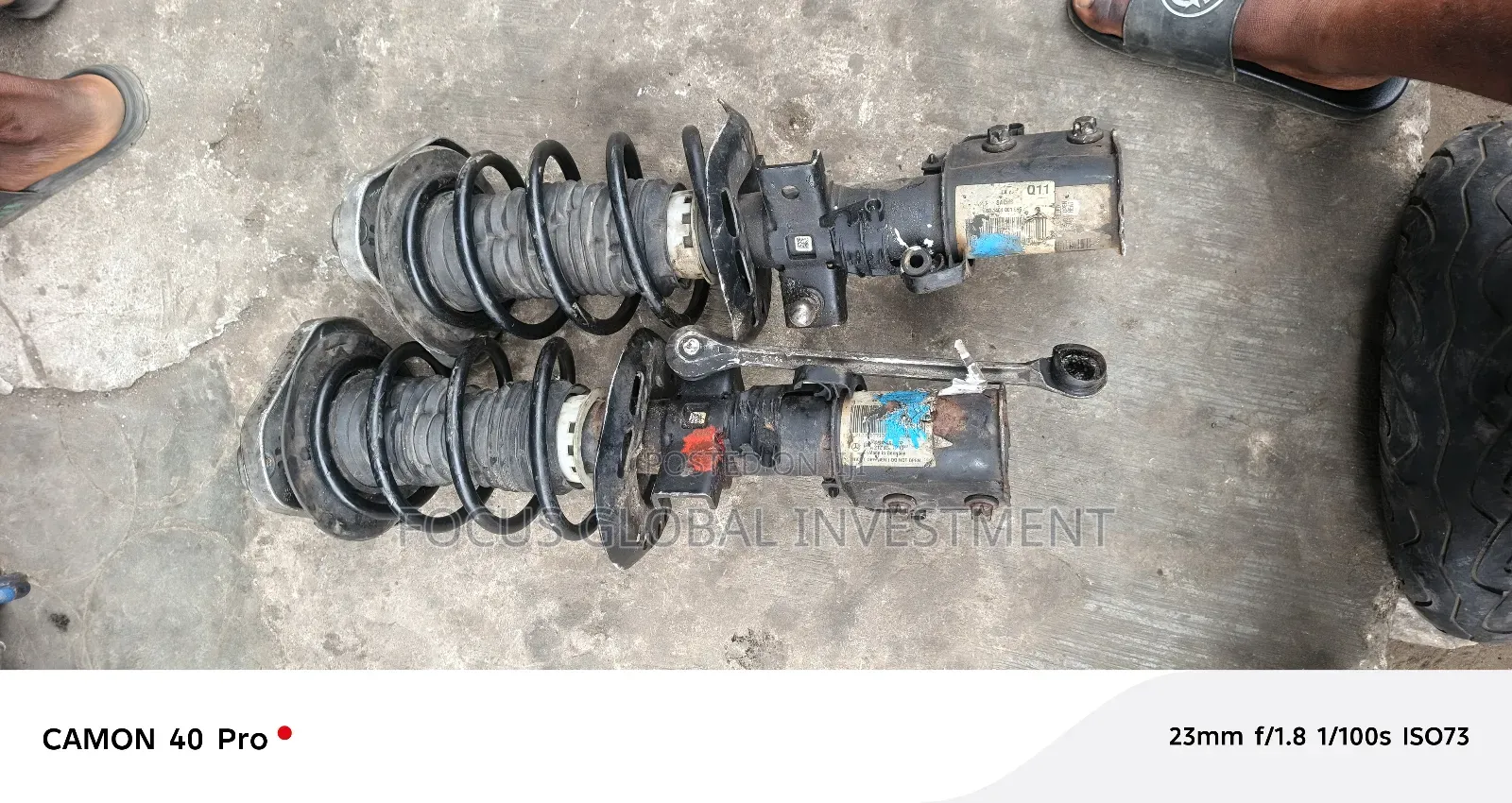 E350 2015 Model Complete Front Shock Manual Type