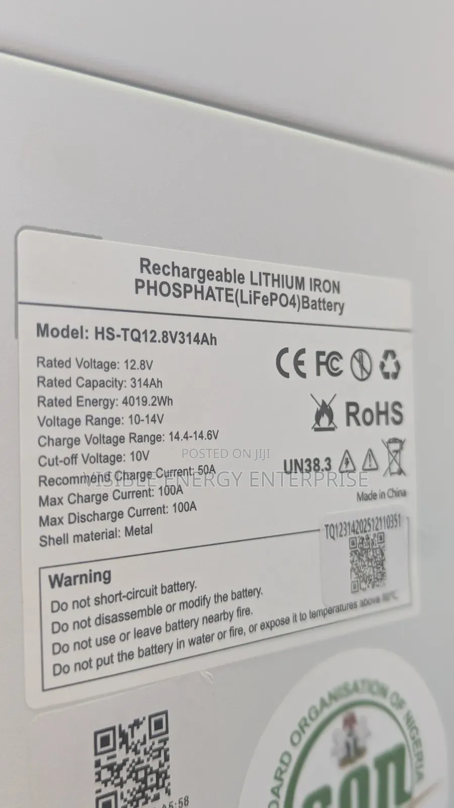 Haisic 4kwh+1.5kva All-in-One Hybrid Inverter and Battery System.