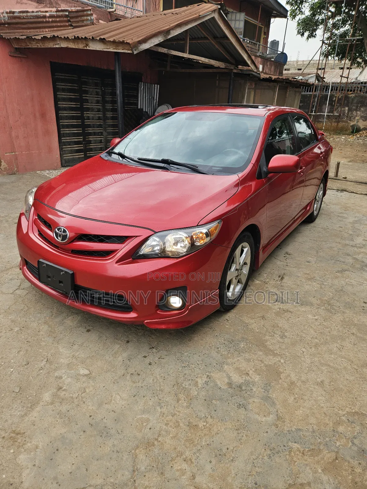 Toyota Corolla S 4dr Sedan (1.8L 4cyl 4A) 2011 Red
