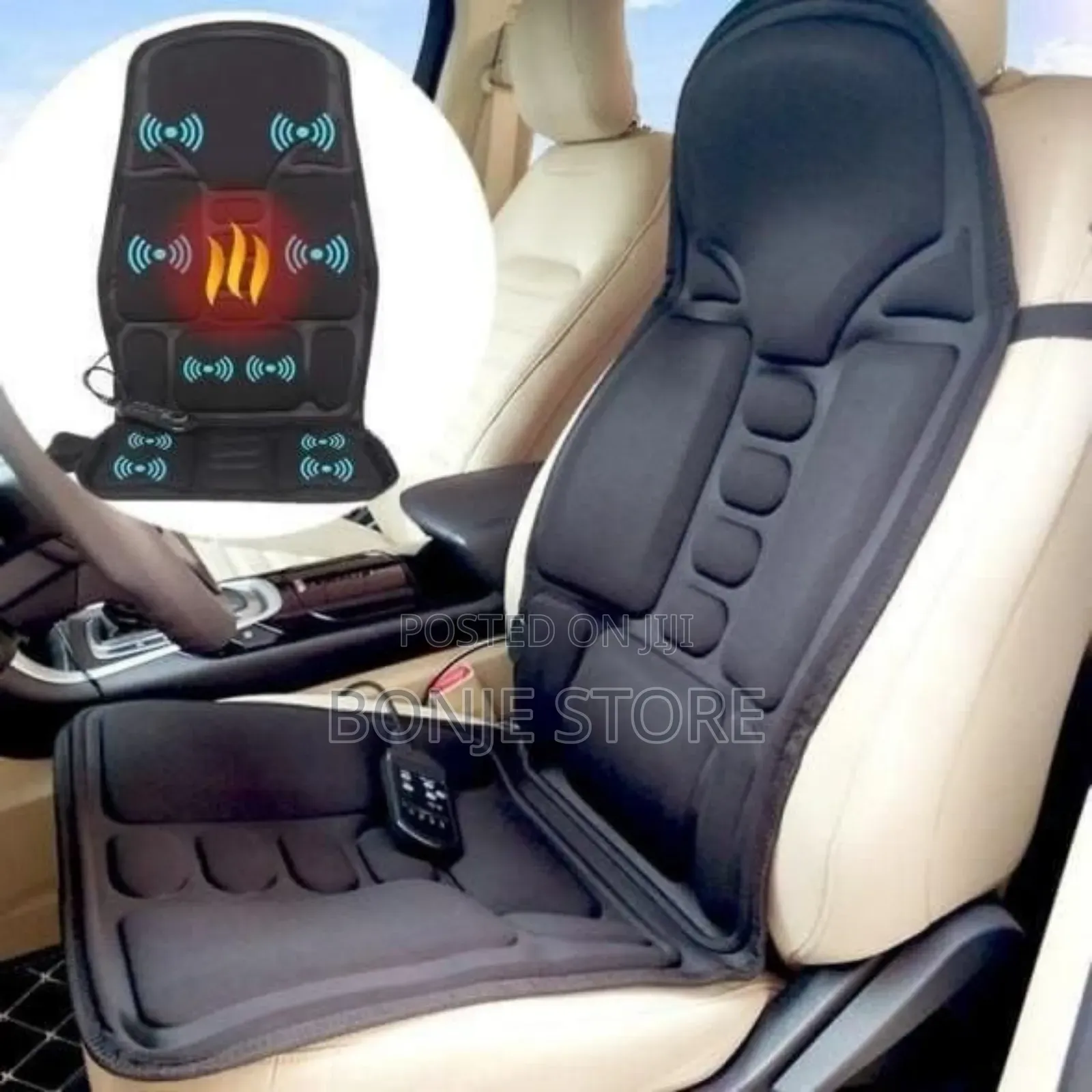Robotic Cushion Back Massager - For Car and Home Use