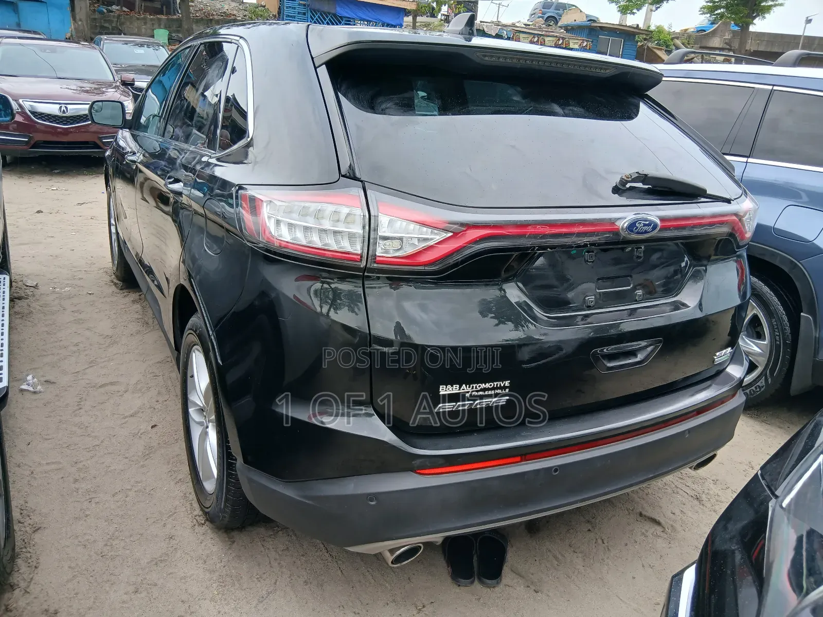 Ford Edge SEL 4dr SUV AWD (2.0L 4cyl Turbo 6A) 2015 Black