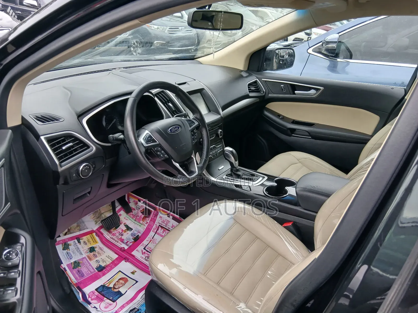 Ford Edge SEL 4dr SUV AWD (2.0L 4cyl Turbo 6A) 2015 Black