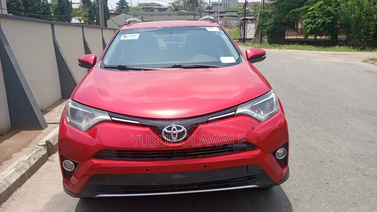 Toyota RAV4 XLE AWD (2.5L 4cyl 6A) 2016 Red