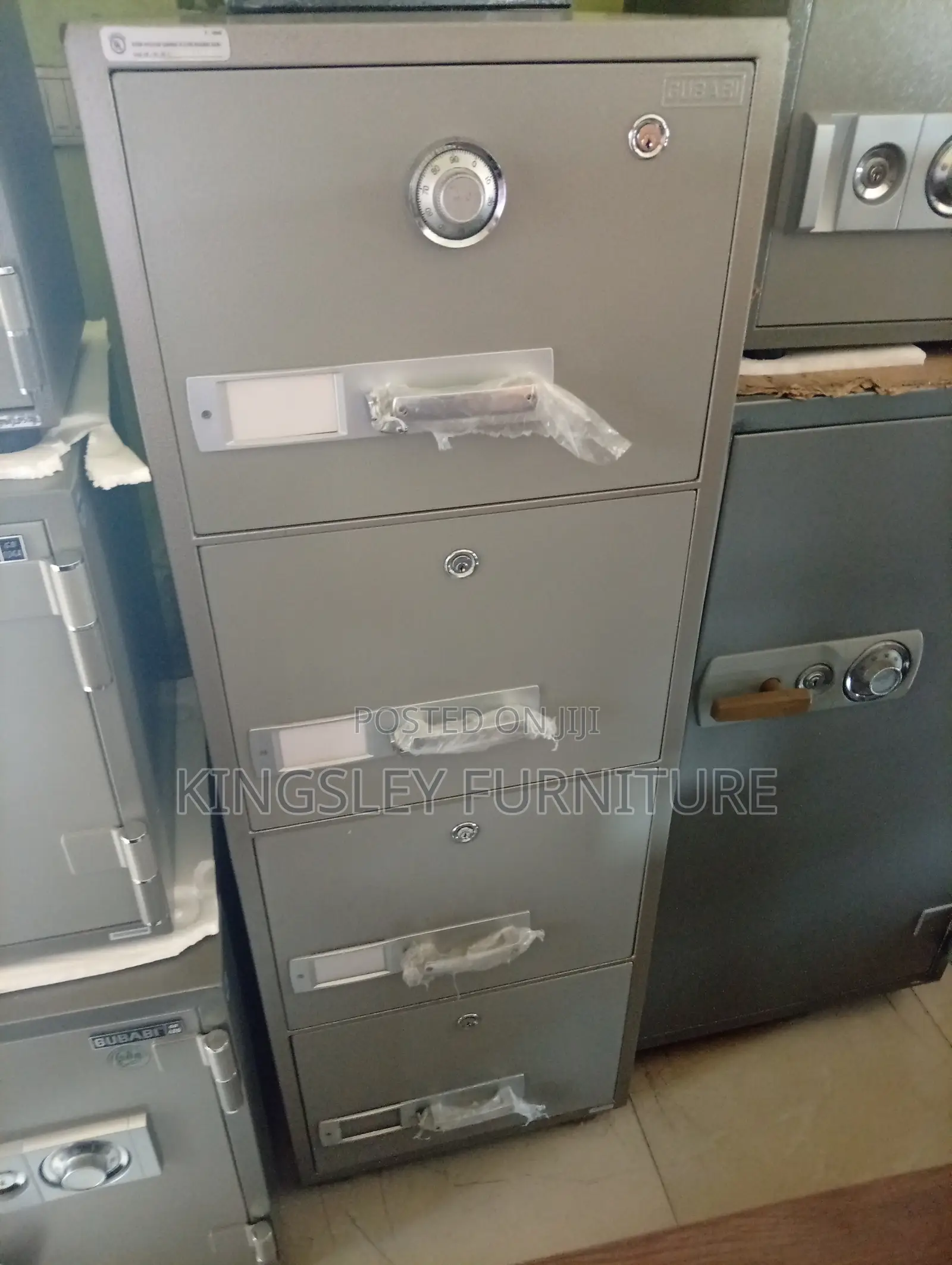 Original 4 Drawers Gubabi Fire Proof Safe