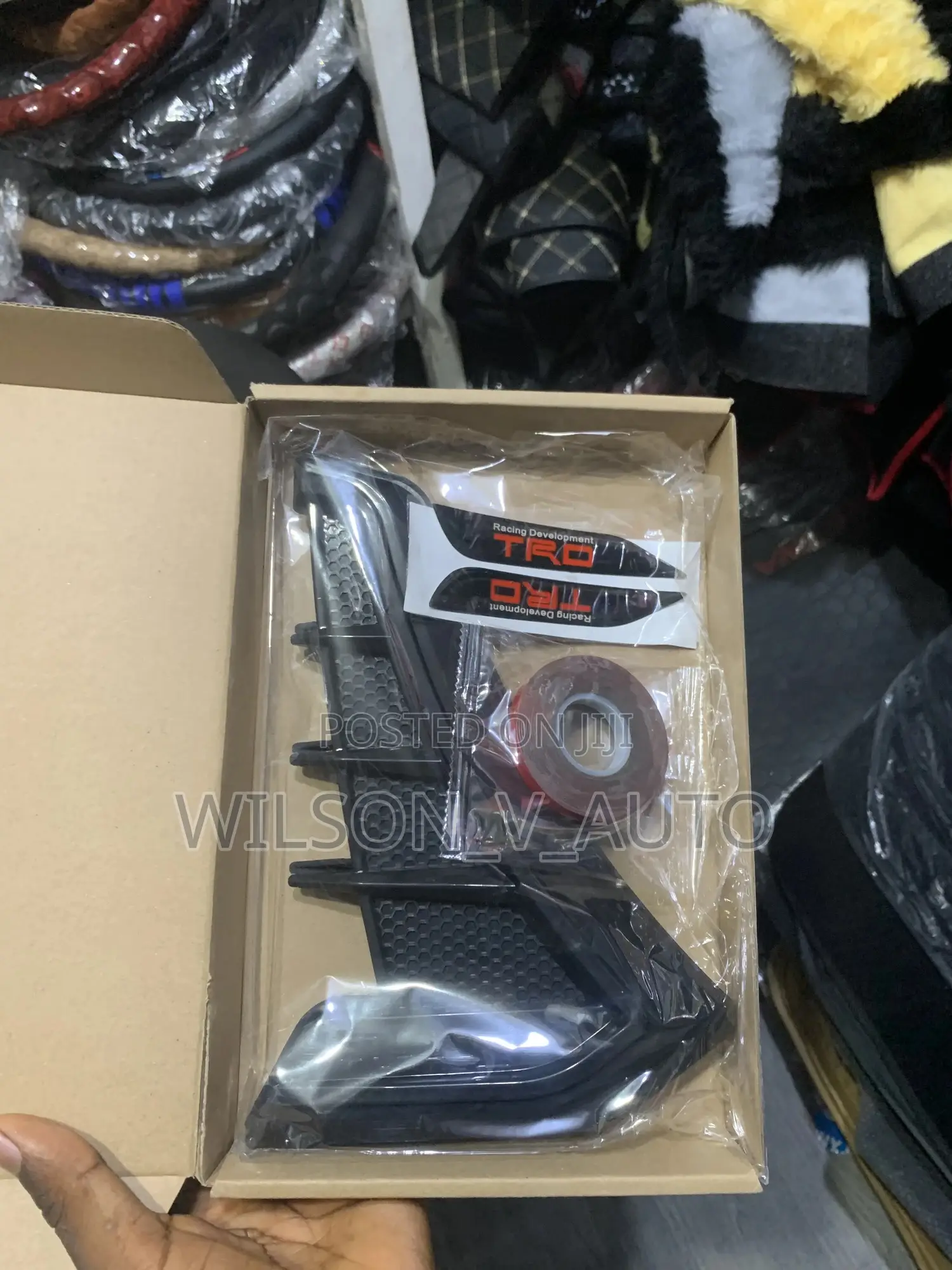 TRD Toyota Racing Development Style Side Fender Vent Covers (Pair)