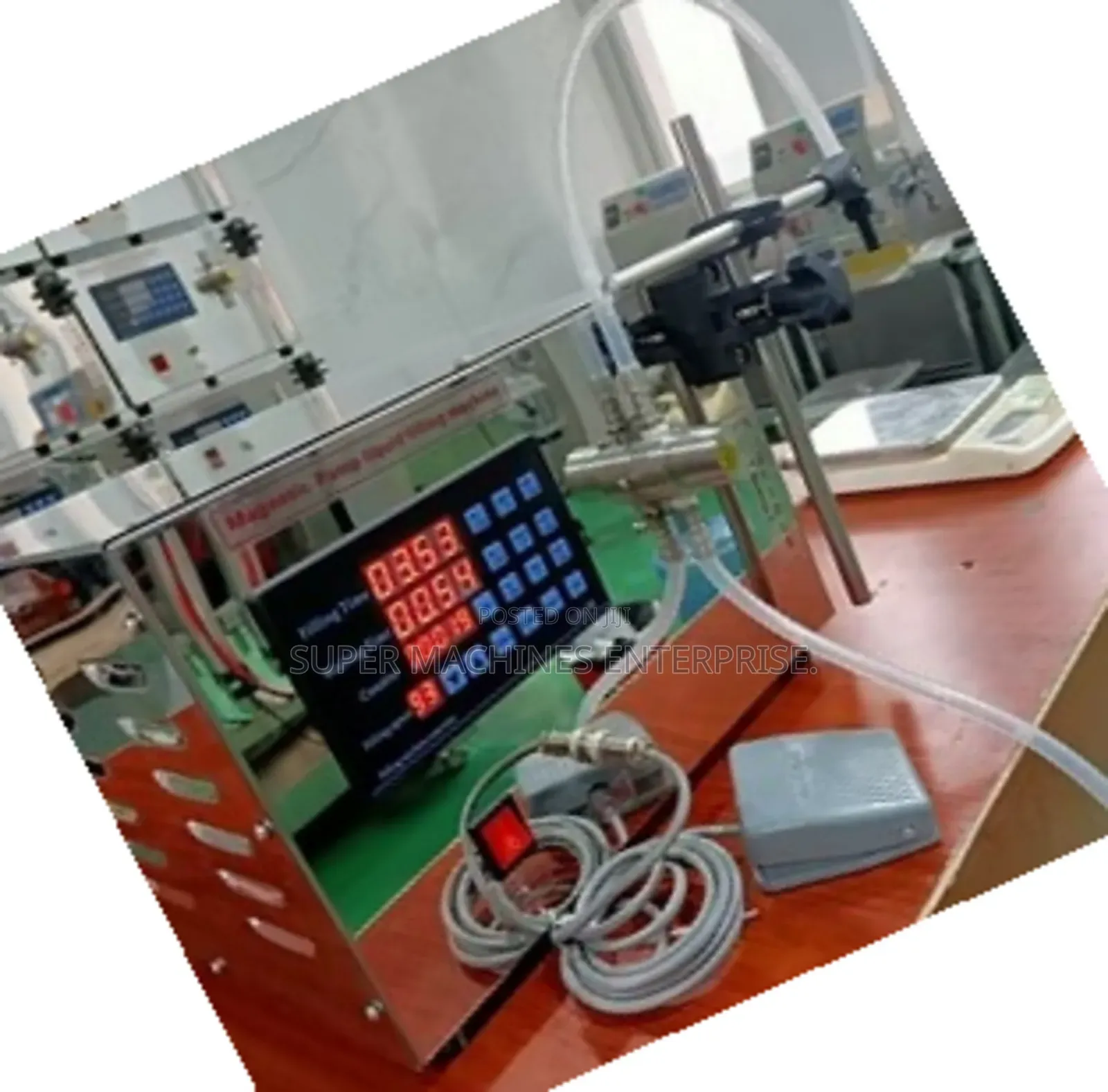Liquid Filling Machine With Magnetic Pump