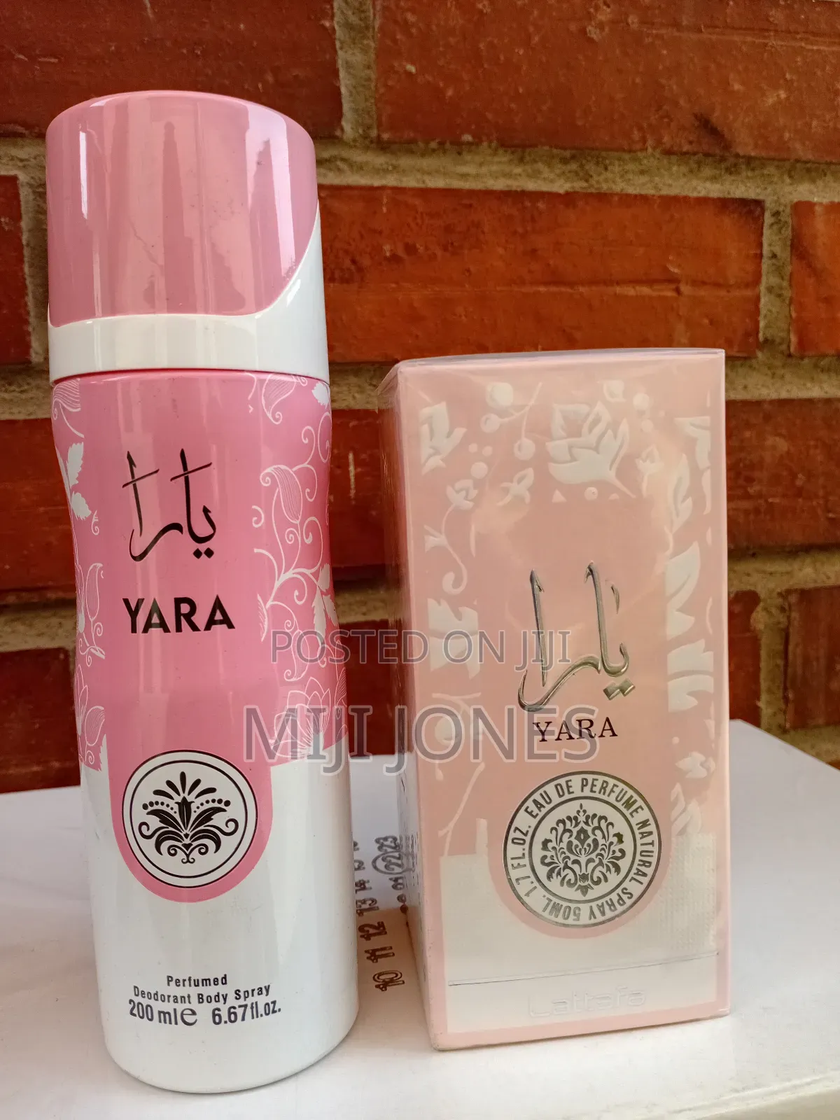 *Yara Pink by Lattaffa – Perfume Body‐Spray Deodorant Combo Deal*