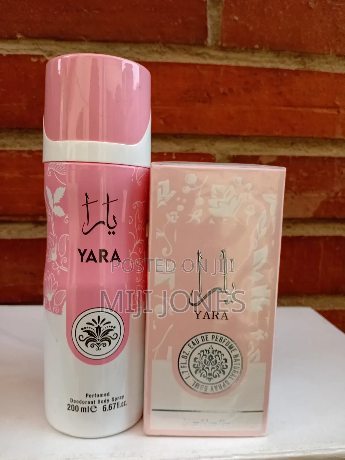 *Yara Pink by Lattaffa – Perfume Body‐Spray Deodorant Combo Deal*