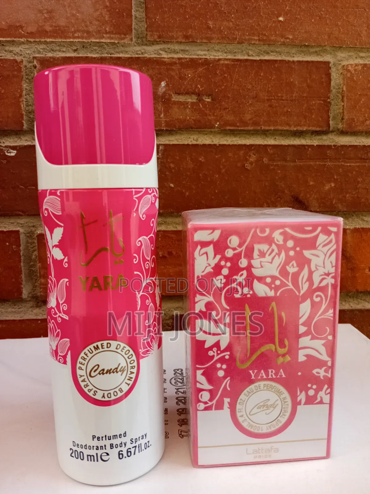 *Yara Candy by Lattaffa – Perfume Body‐Spray Deodorant Combo Deal*