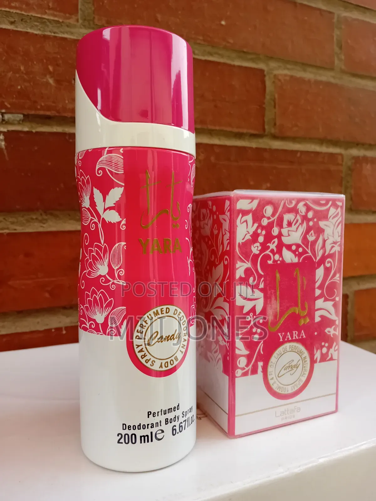 *Yara Candy by Lattaffa – Perfume Body‐Spray Deodorant Combo Deal*