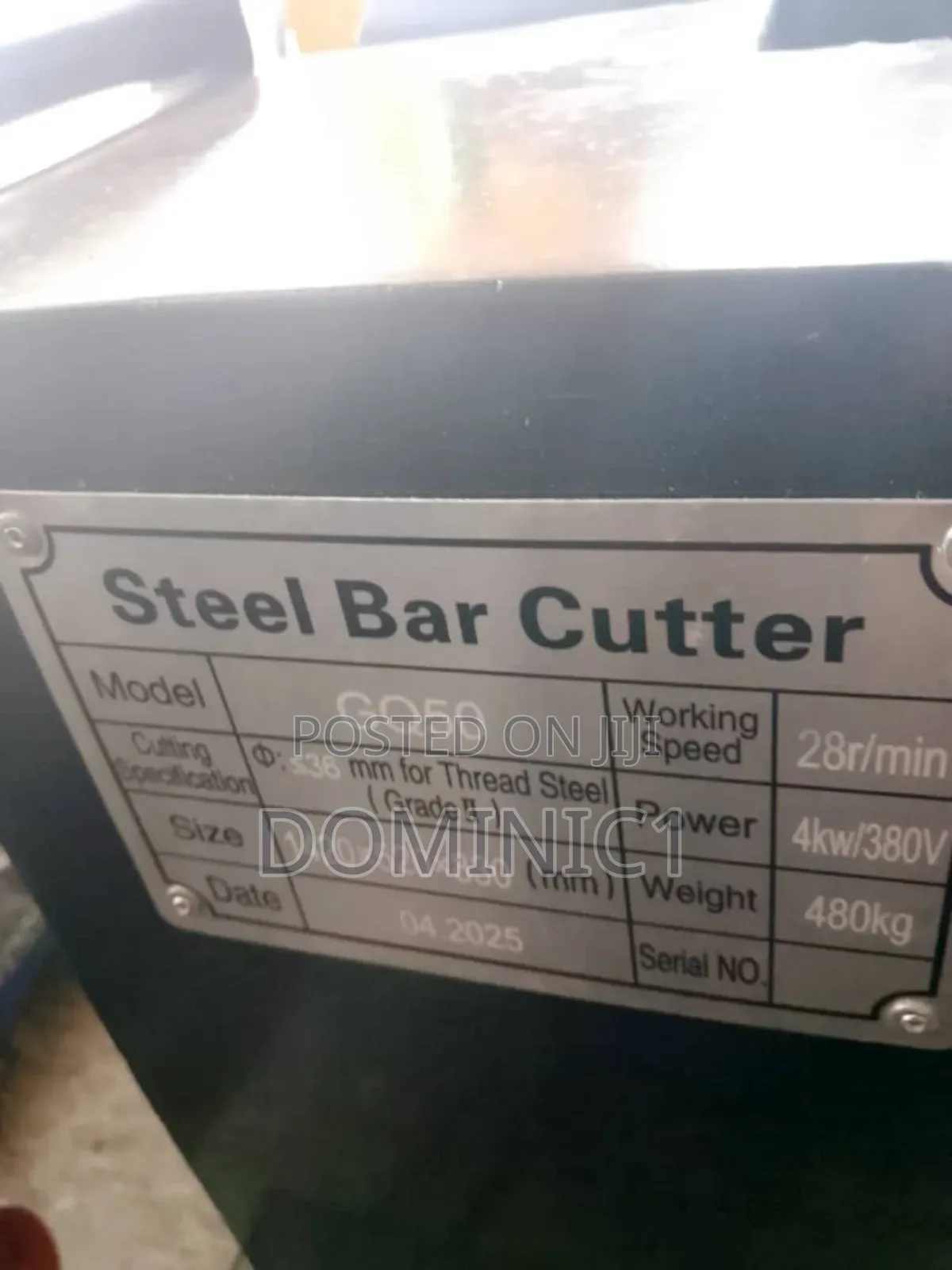 Gq50a Steel Bar Cutting Machine