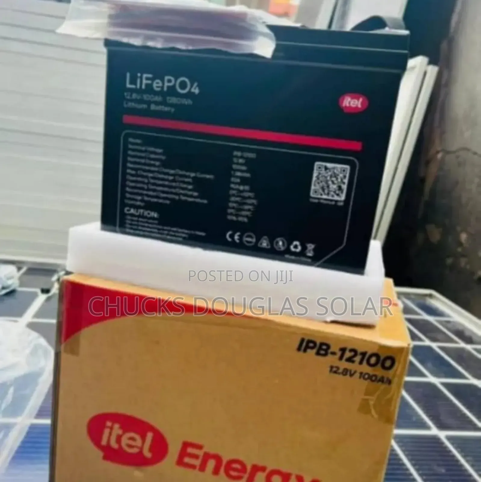 Itel 100ah 12v Lithium Battery