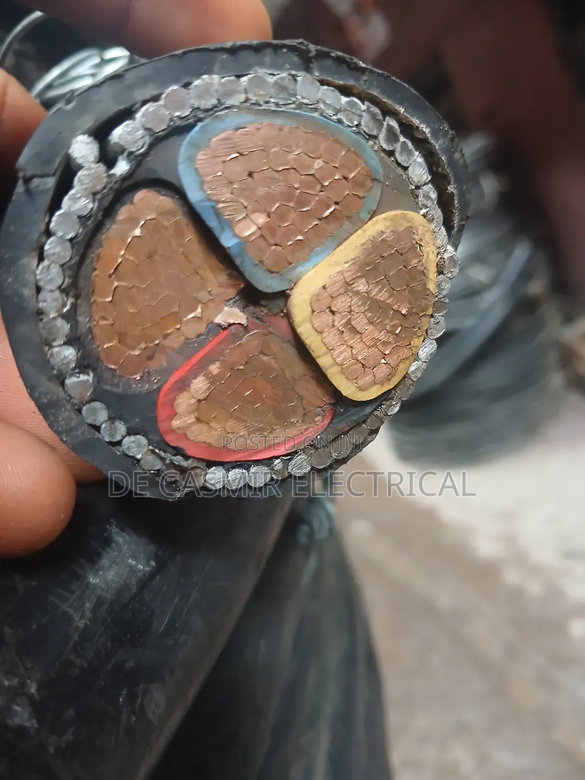 4x150mm2 Armoured Cable