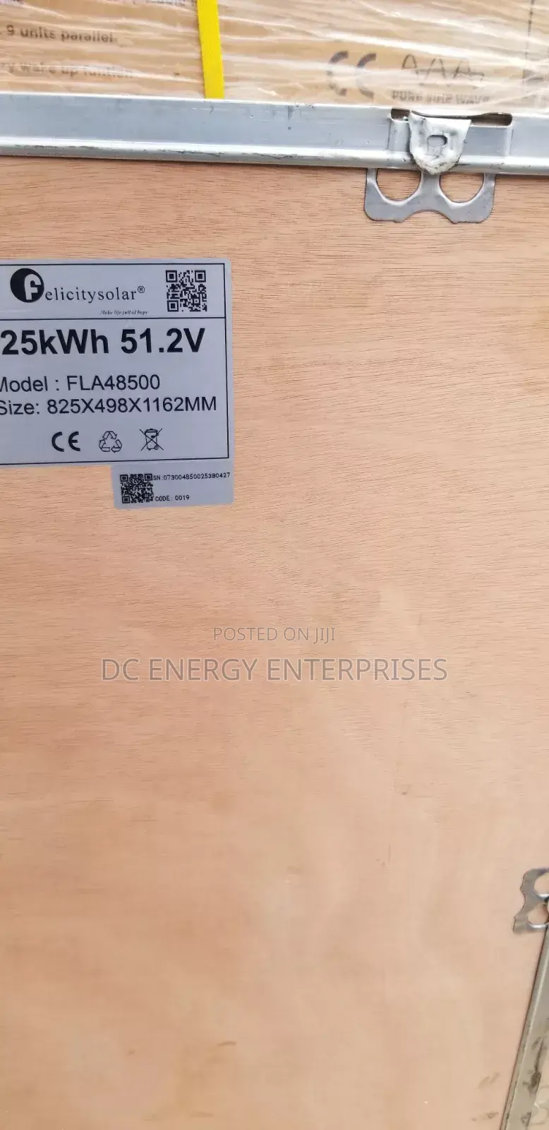 25kwh Felicity Lithium Battery