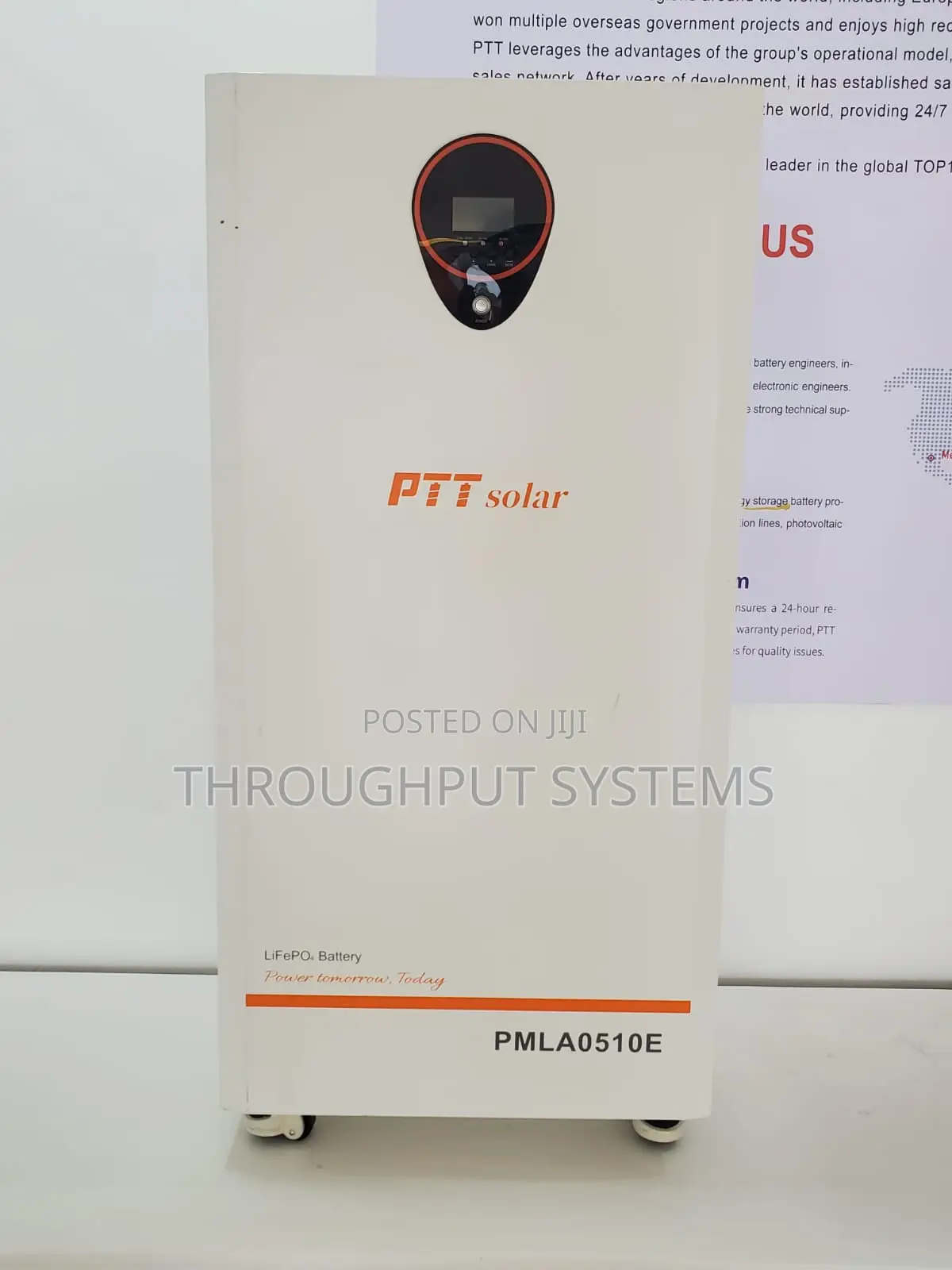 PTT-Pmla0510e- 5kwa Inverter With 10kw/48v Battery