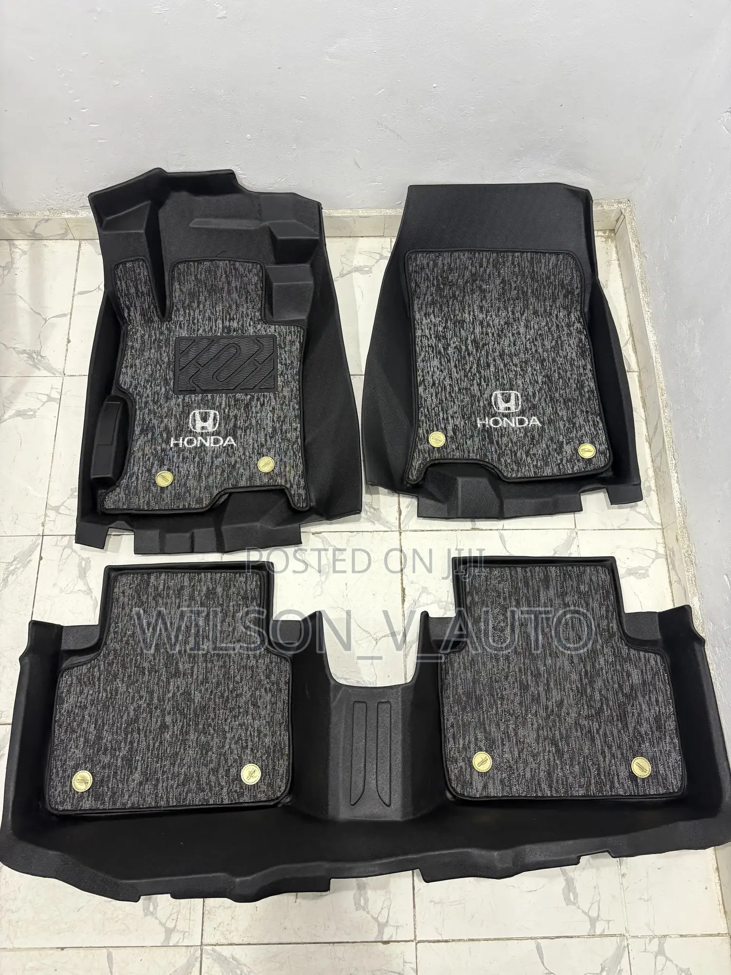 Honda Tpe Car Floor Mat (With Rug)