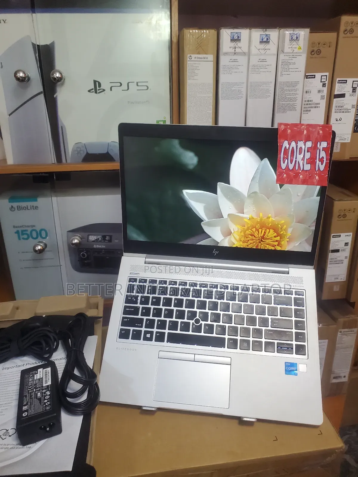 New Laptop HP EliteBook 2170P 12GB Intel Core 5 SSD 512GB