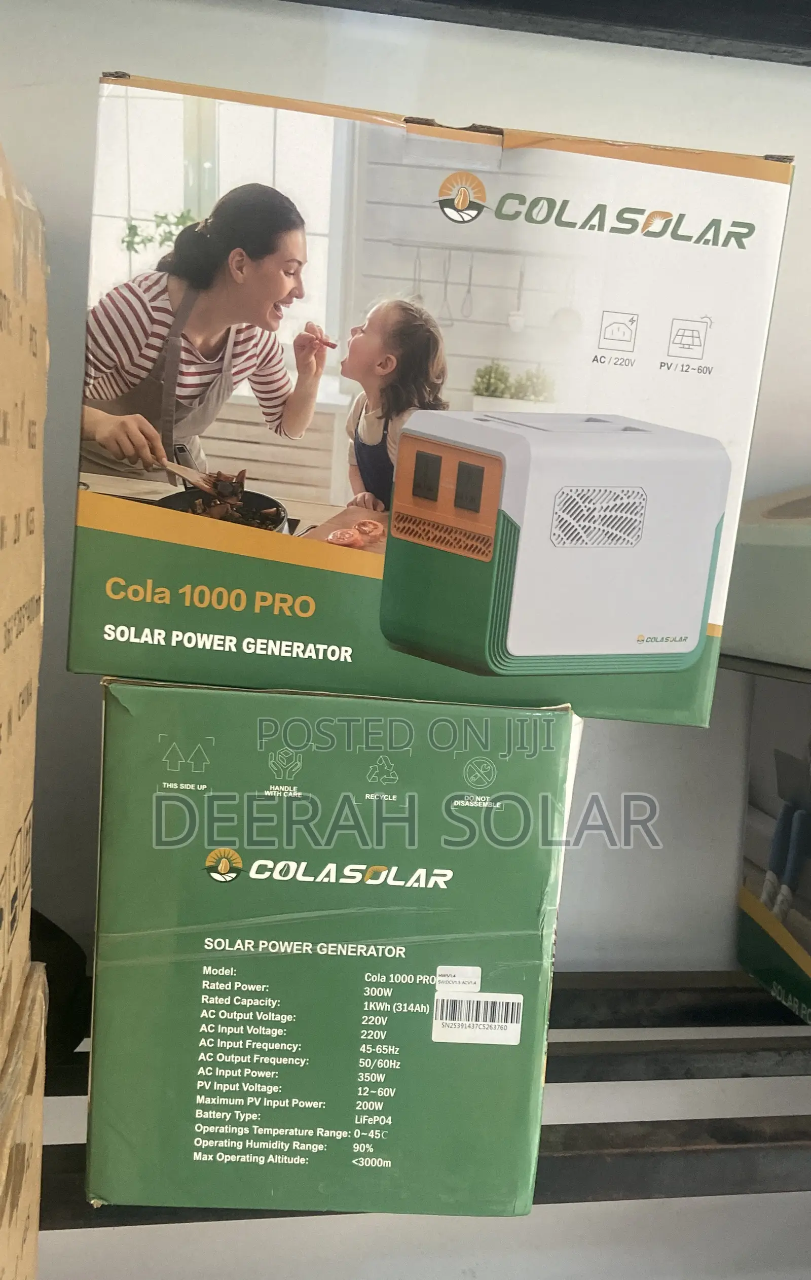 Colasolar 1000pro 1kwh/300w
