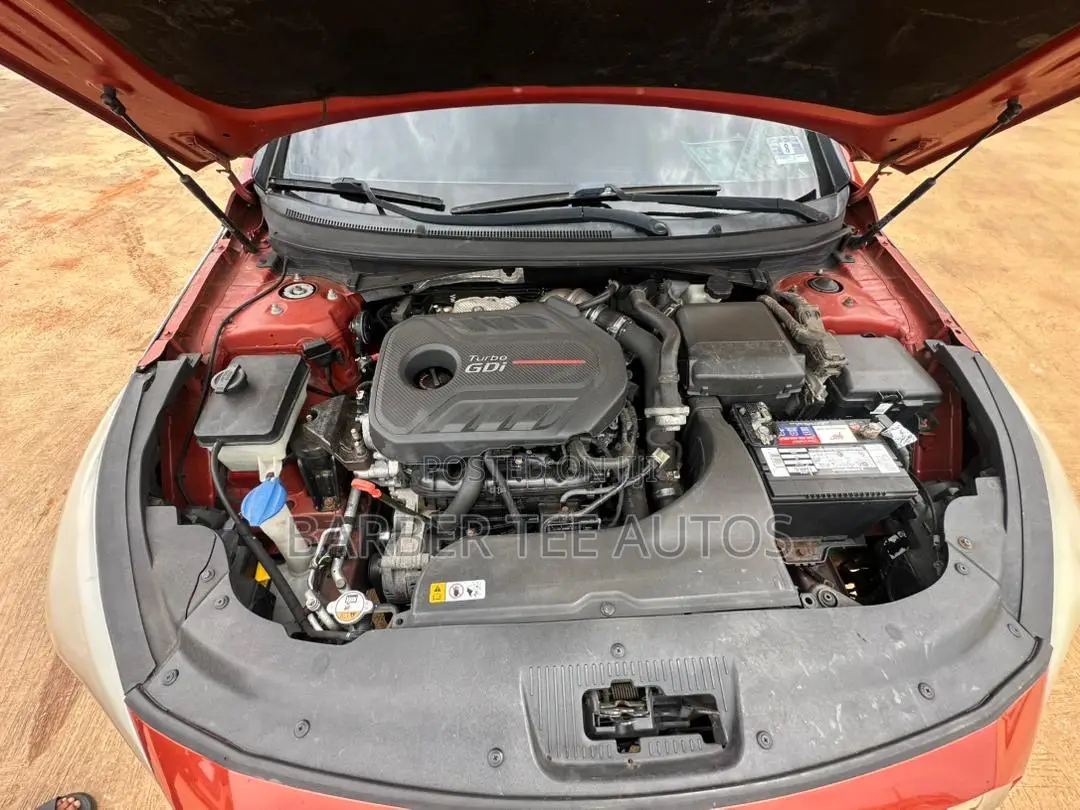 Hyundai Sonata Sport 2.0T Sedan FWD (2.0L 4cyl 6A) 2016 Orange