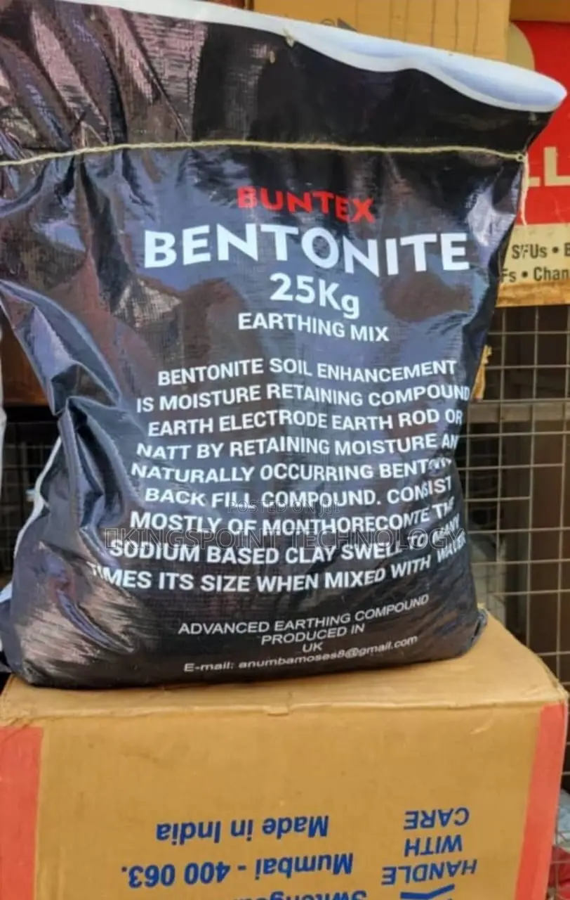 Bag Of Bentonite