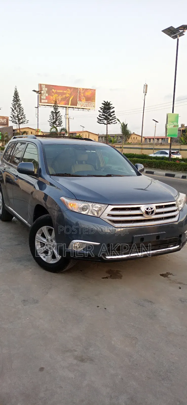 Toyota Highlander Limited 2011 Blue