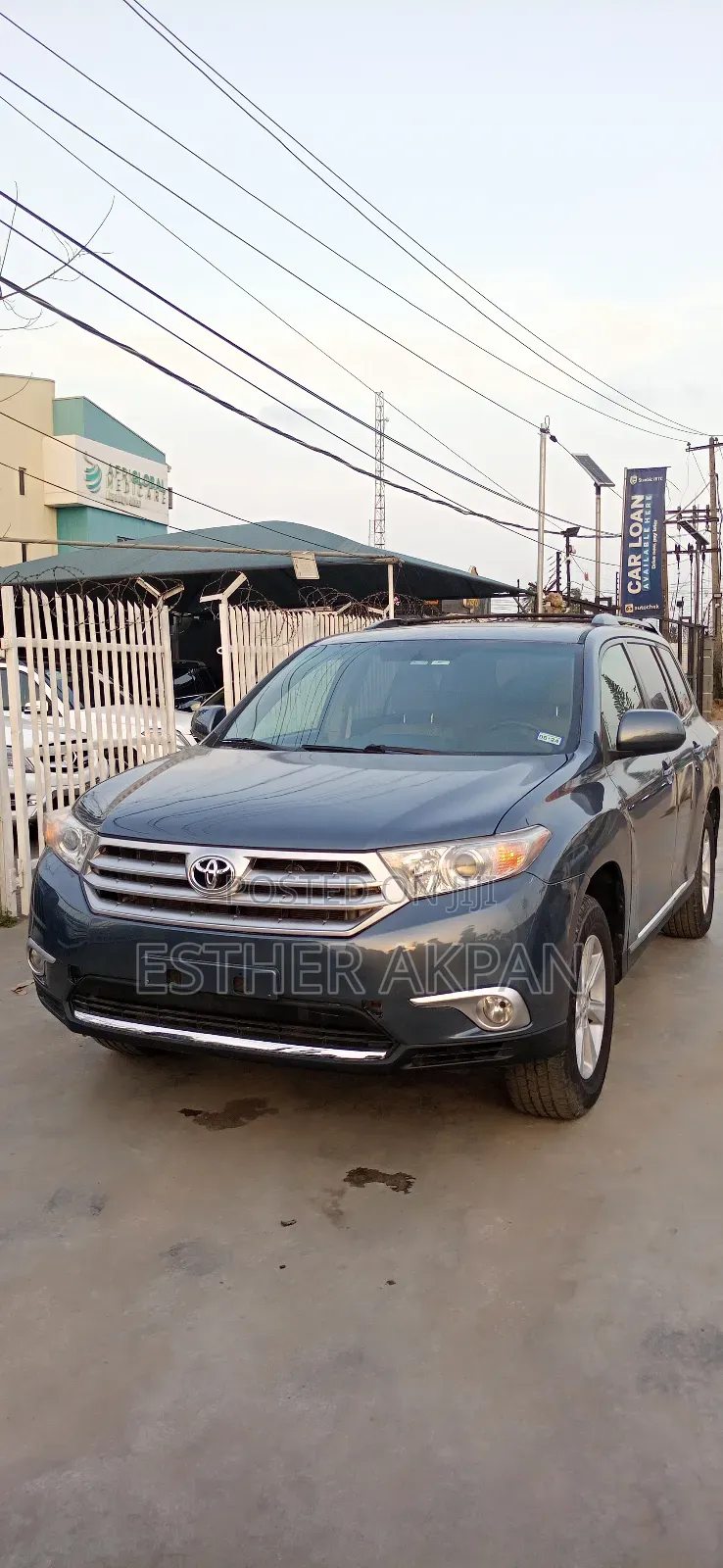 Toyota Highlander Limited 2011 Blue