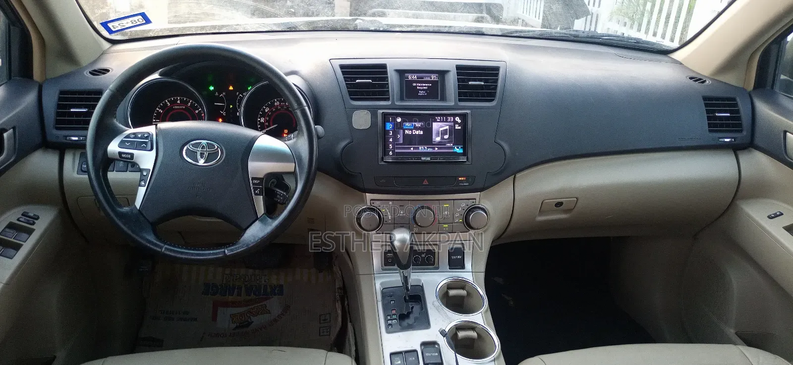 Toyota Highlander Limited 2011 Blue