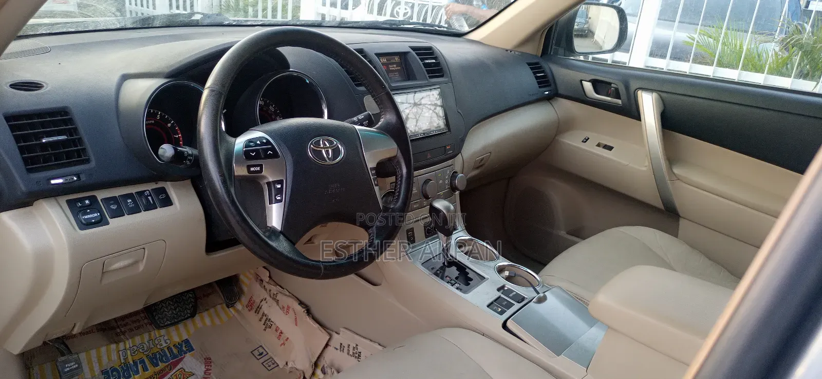 Toyota Highlander Limited 2011 Blue
