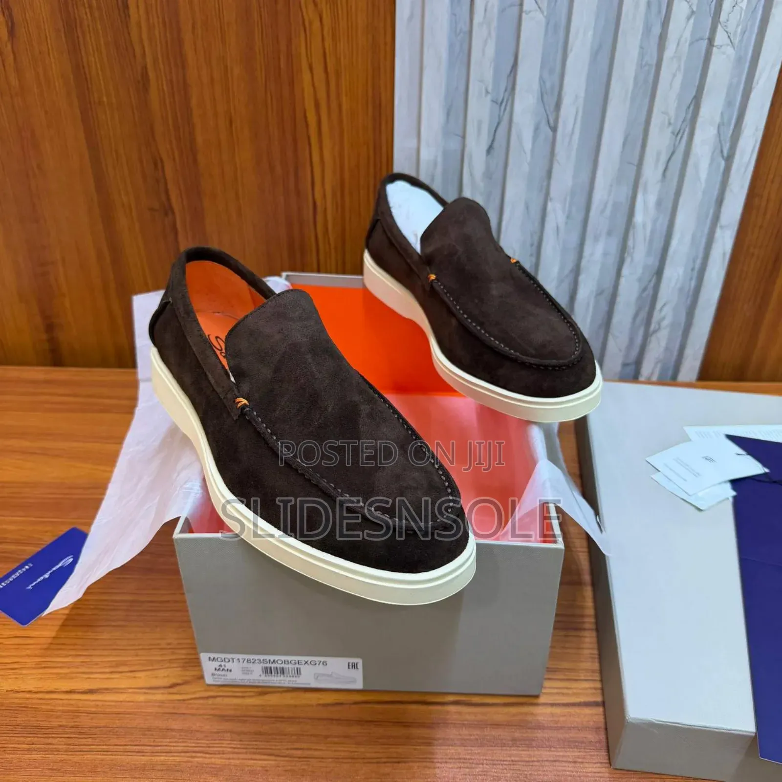 Executive Suede Slip-on Loafers