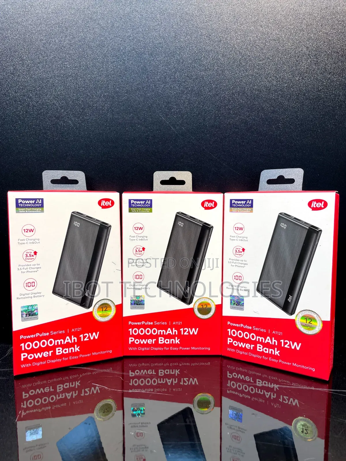 Itel 10,000mah Fast Charging Power Bank
