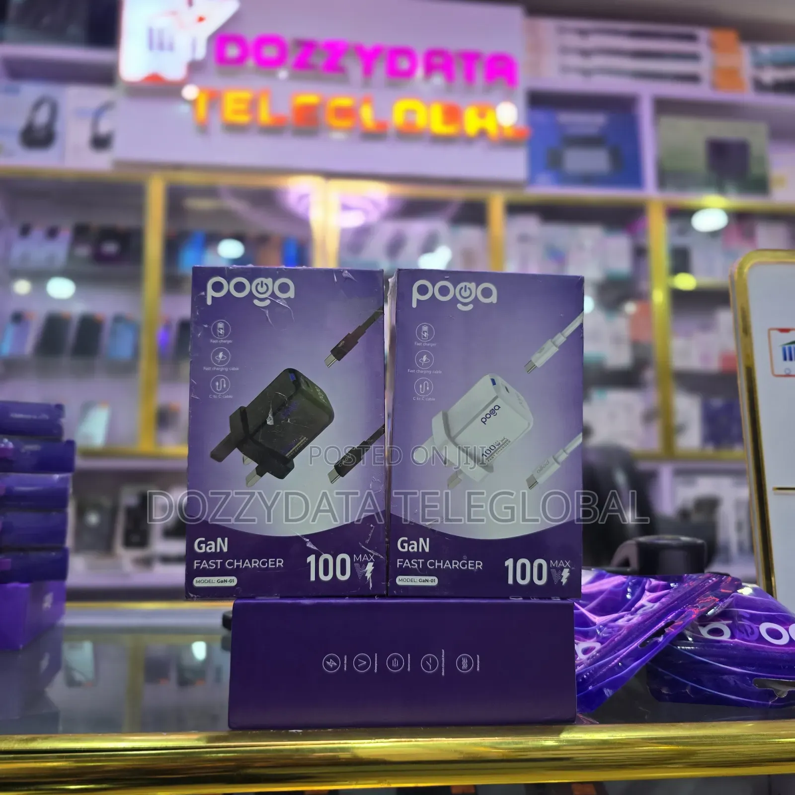Poga Gan Fast Charger 100w Max