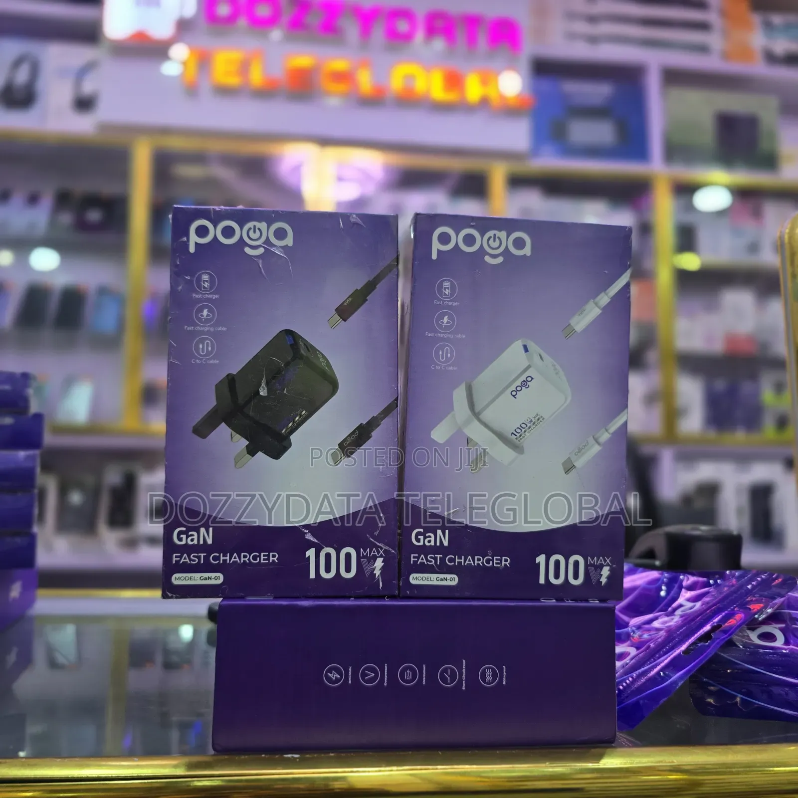 Poga Gan Fast Charger 100w Max