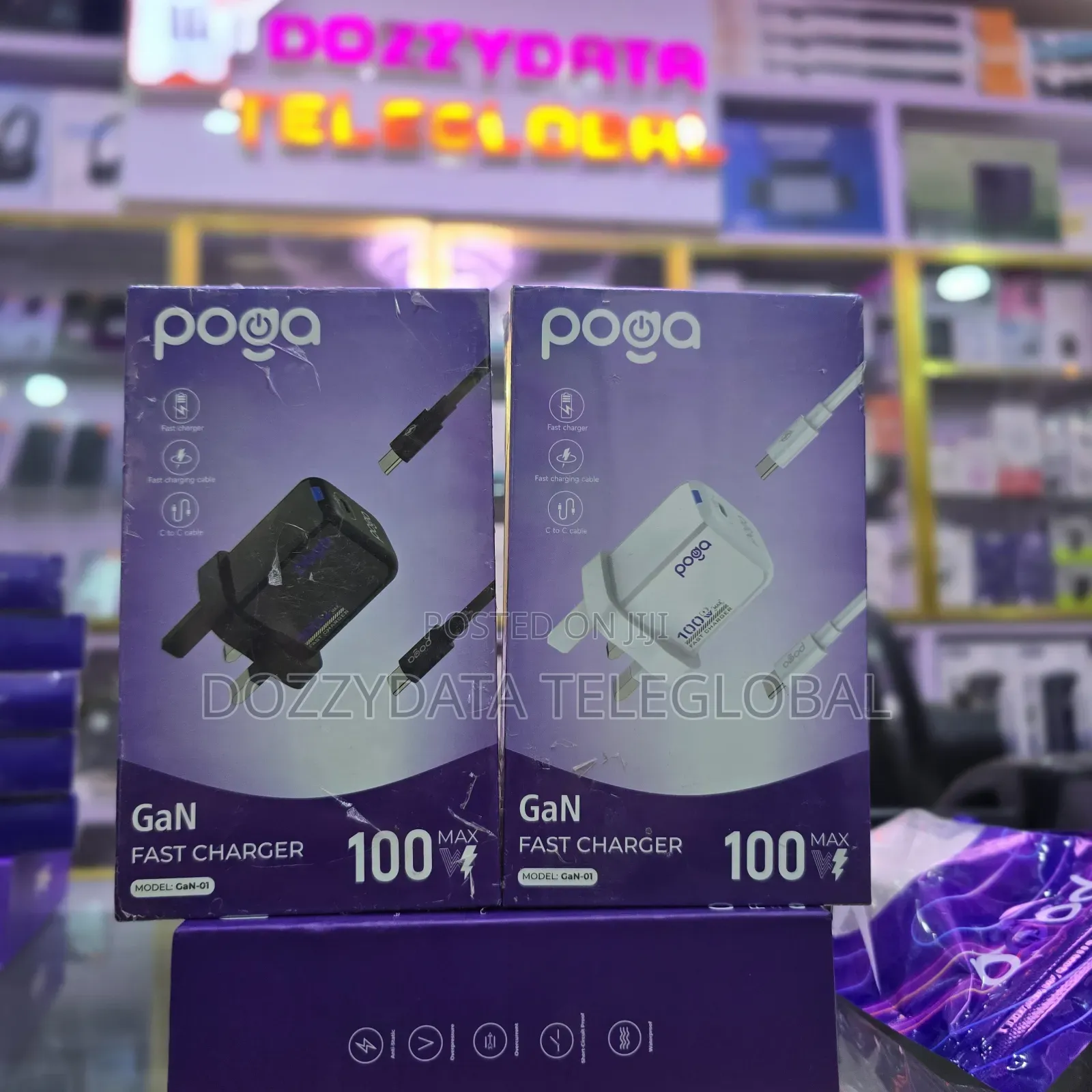 Poga Gan Fast Charger 100w Max