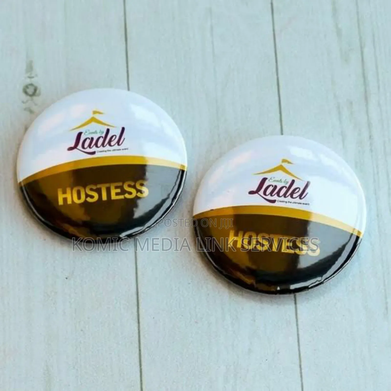 Customized Button Badges / Pin Badges For Events And Branding