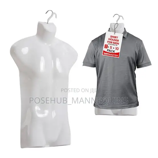 Plastic Chest Male Mannequin