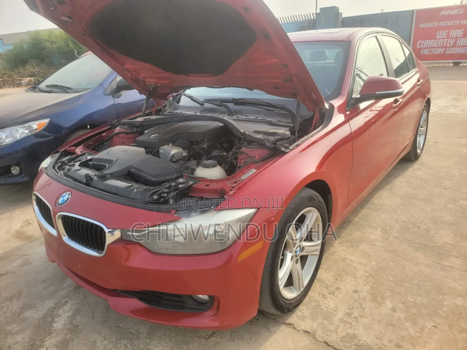 BMW 328i 2013 Red