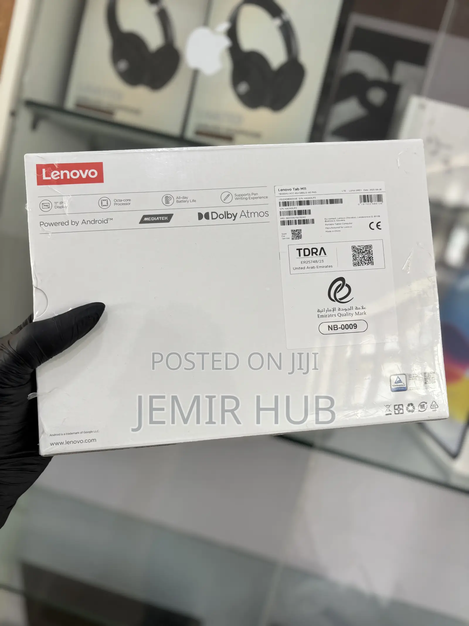 New Lenovo Tab M11 128 GB Gray