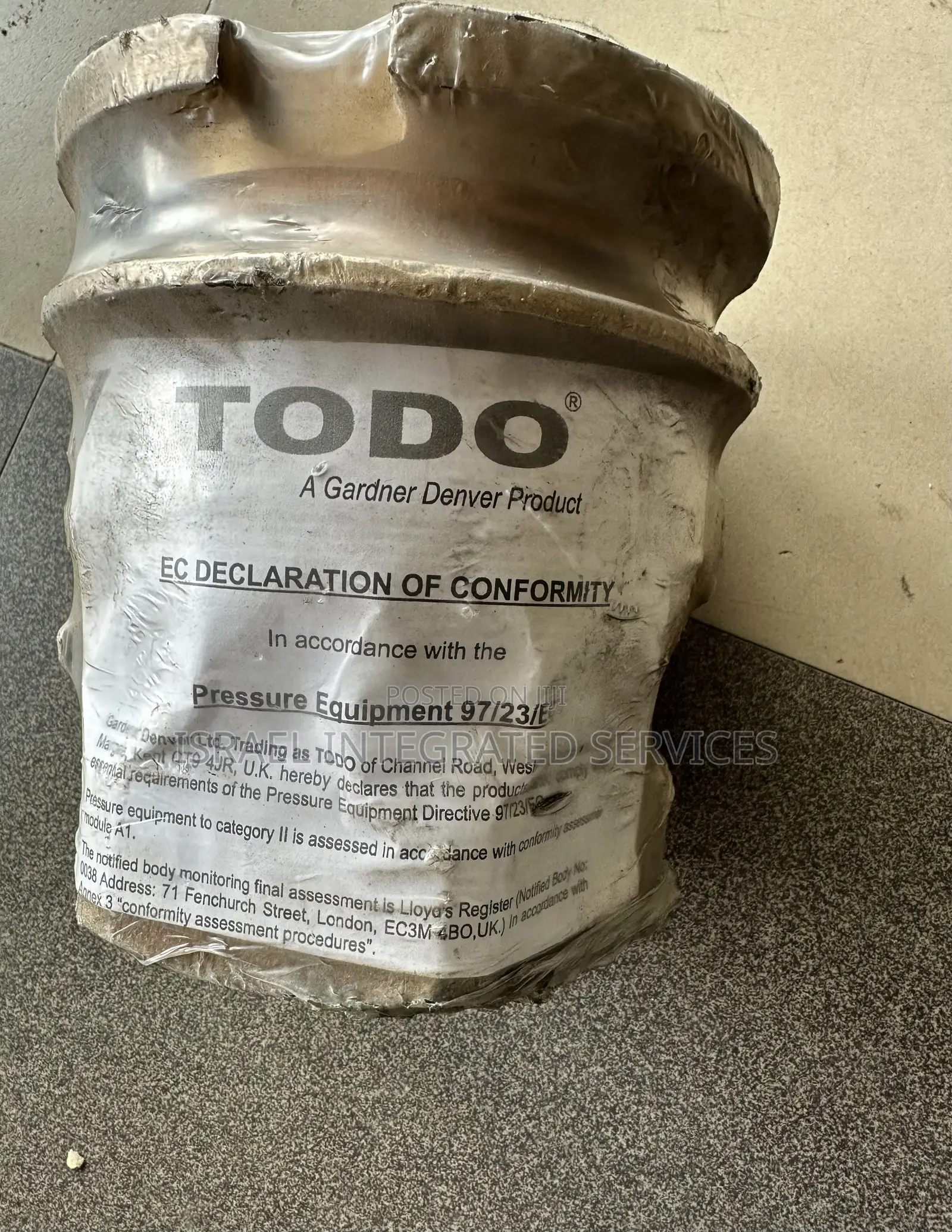 Todo Coupling Brass 4inches Male