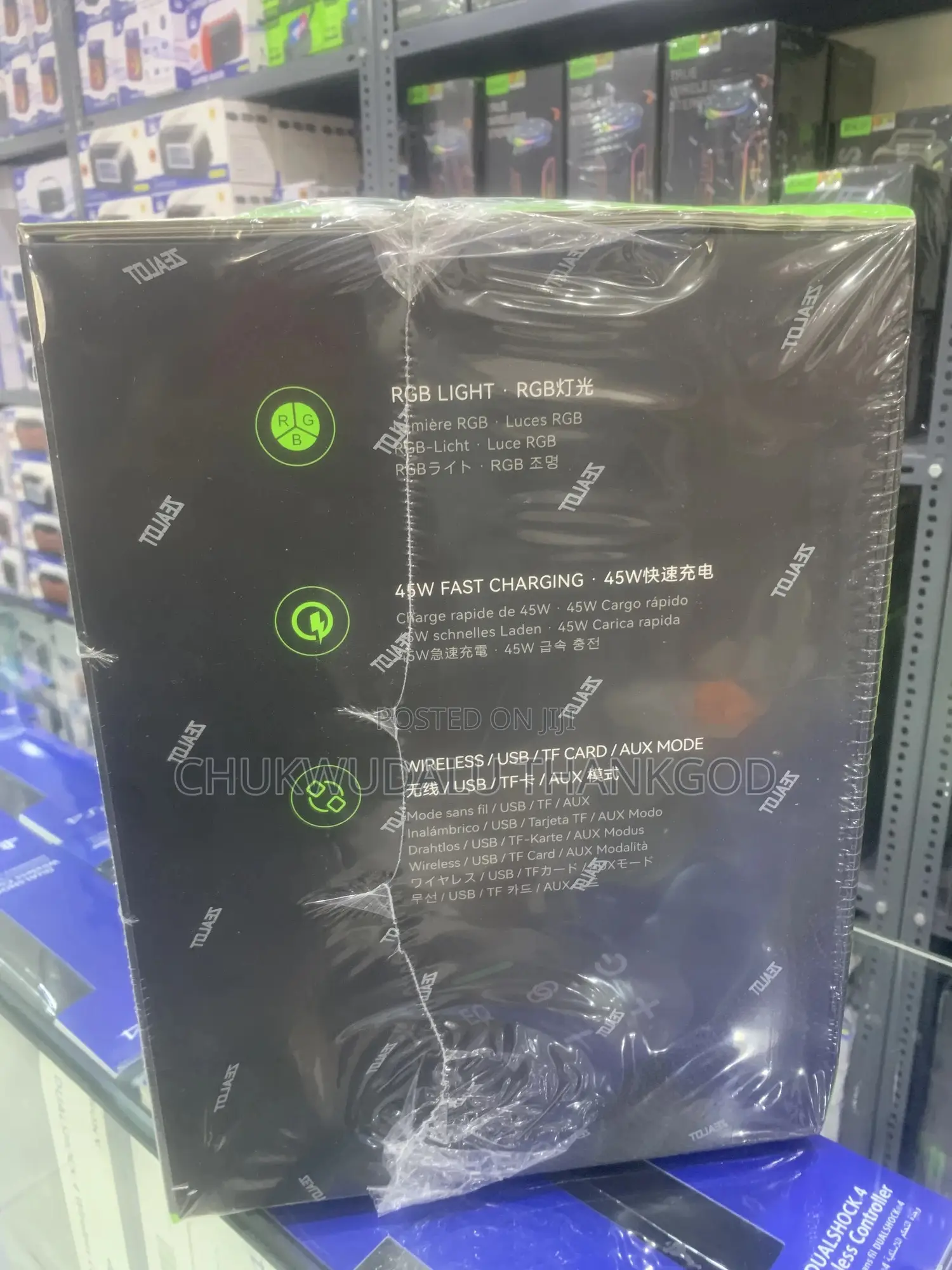 Zealot 120w Super Bass Bluetooth Speaker With 36000mah Battery Ze01