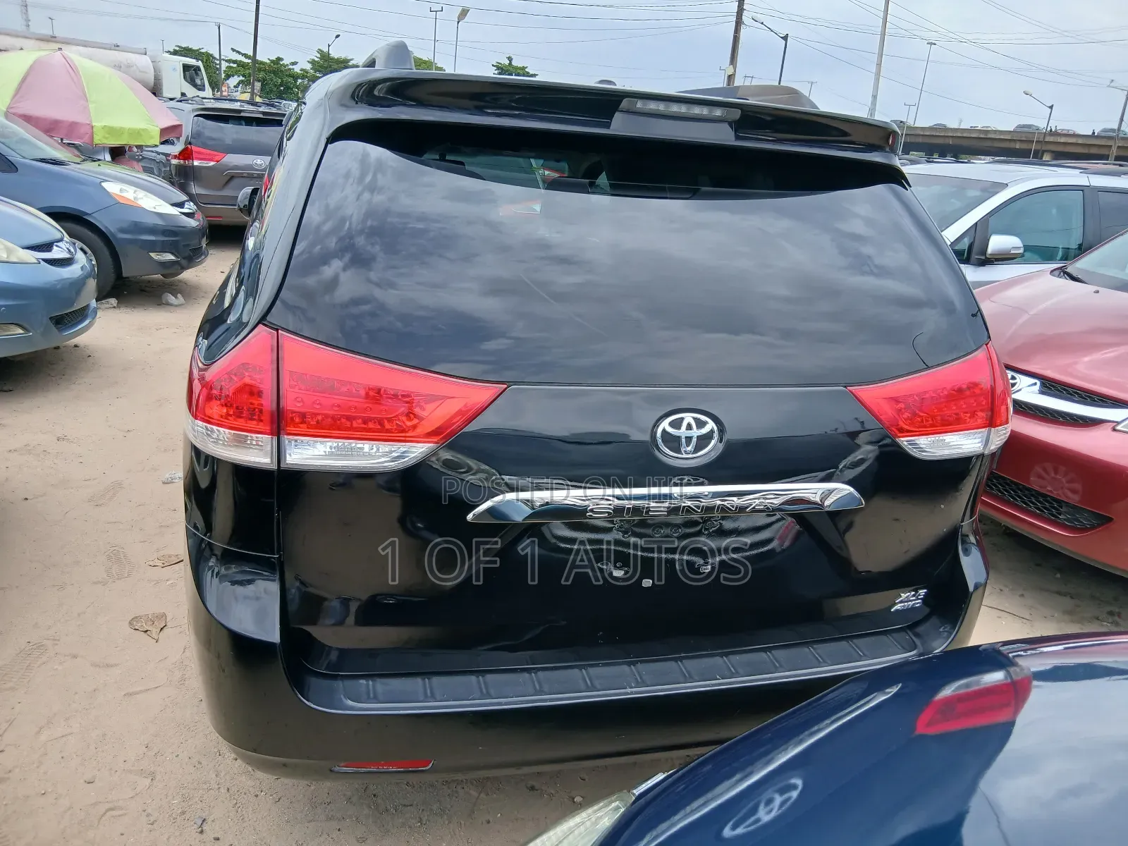 Toyota Sienna XLE 7 Passenger 2012 Black
