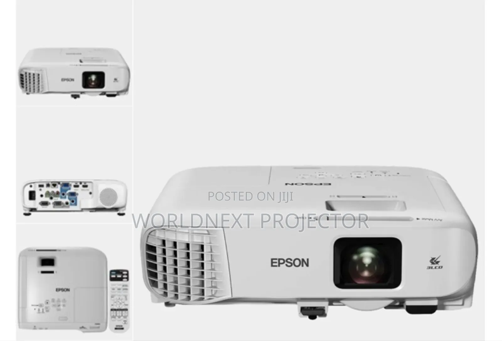 Epson Eb-2042 Portable 3lcd 4,400 Lumens Projector