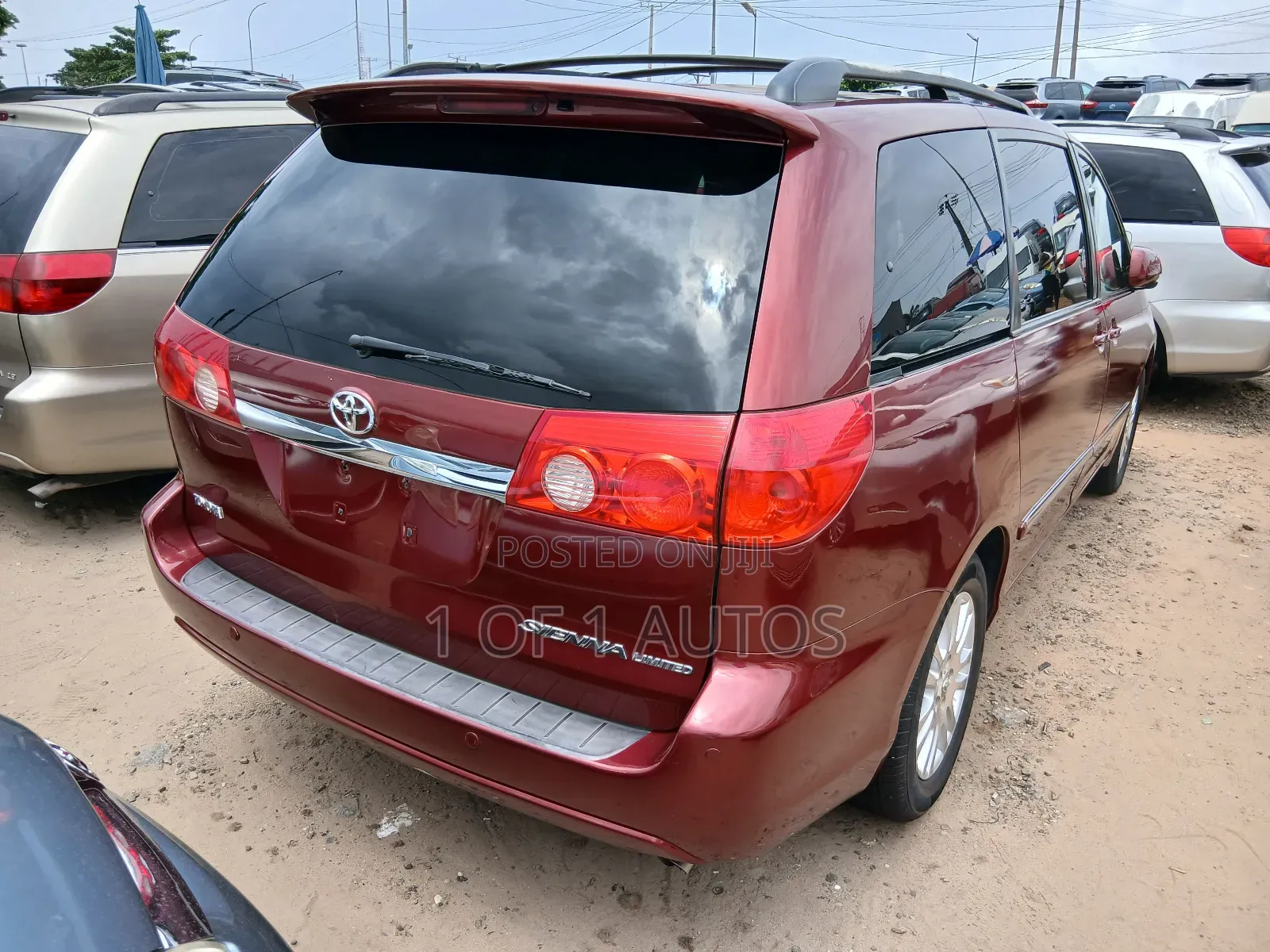 Toyota Sienna XLE Limited 2007 Red