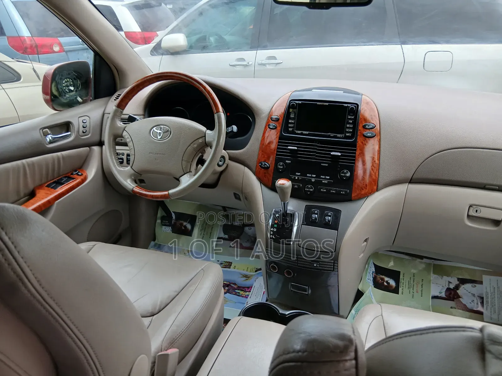 Toyota Sienna XLE Limited 2007 Red