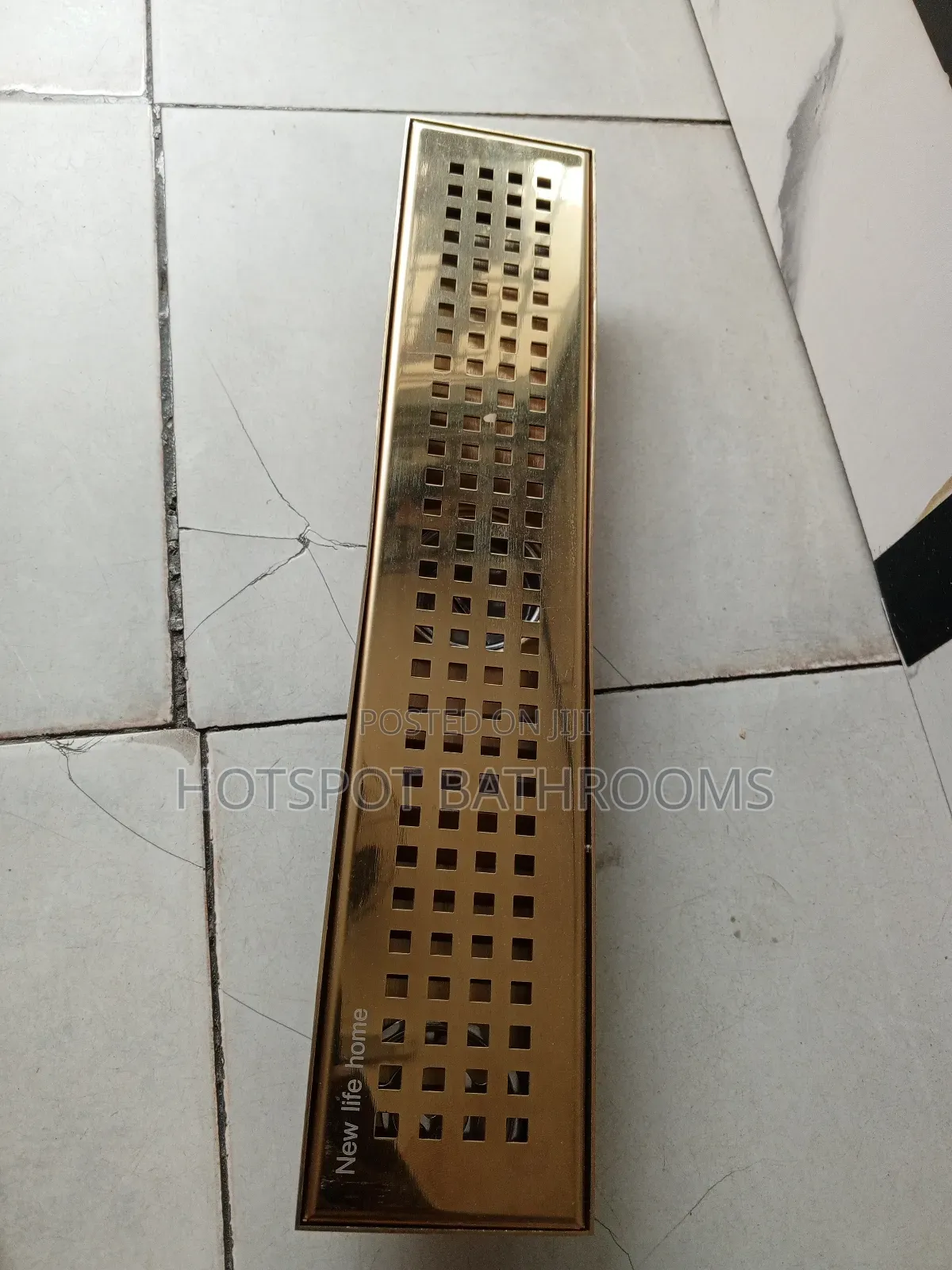 Luxury 40cm Floor Drain (Stainless Steel)