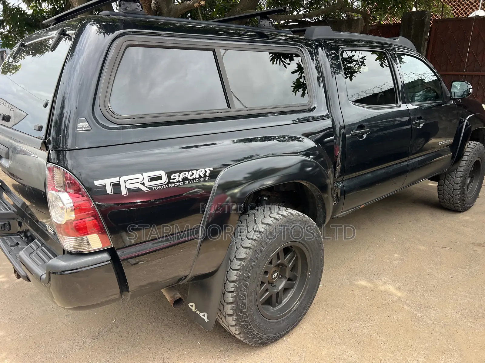 Toyota Tacoma 4dr Access Cab 4WD 6.1 ft. SB (2.7L 4cyl 5M) 2014 Black