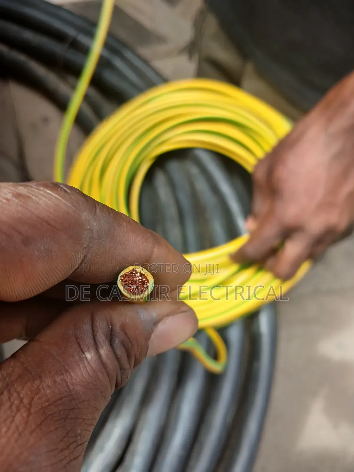 1x16mm2 Flexible Cable Green/Yellow